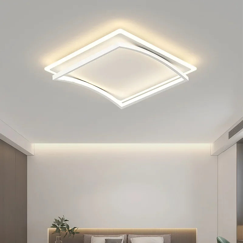 Lustre moderne à leds pour intérieur de maison