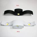 applique murale haut-bas led en aluminium