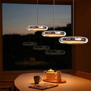 lampes de luxe suspendues avec télécommande pour restaurant
