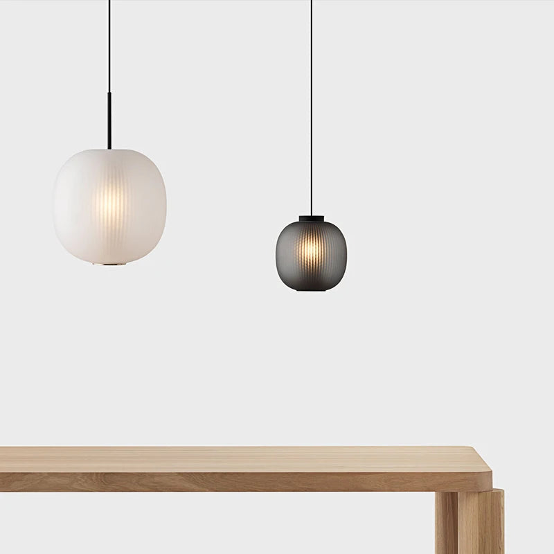 Suspension Led à bulles de verre colorées au Design post-moderne - vue 9 sur 8