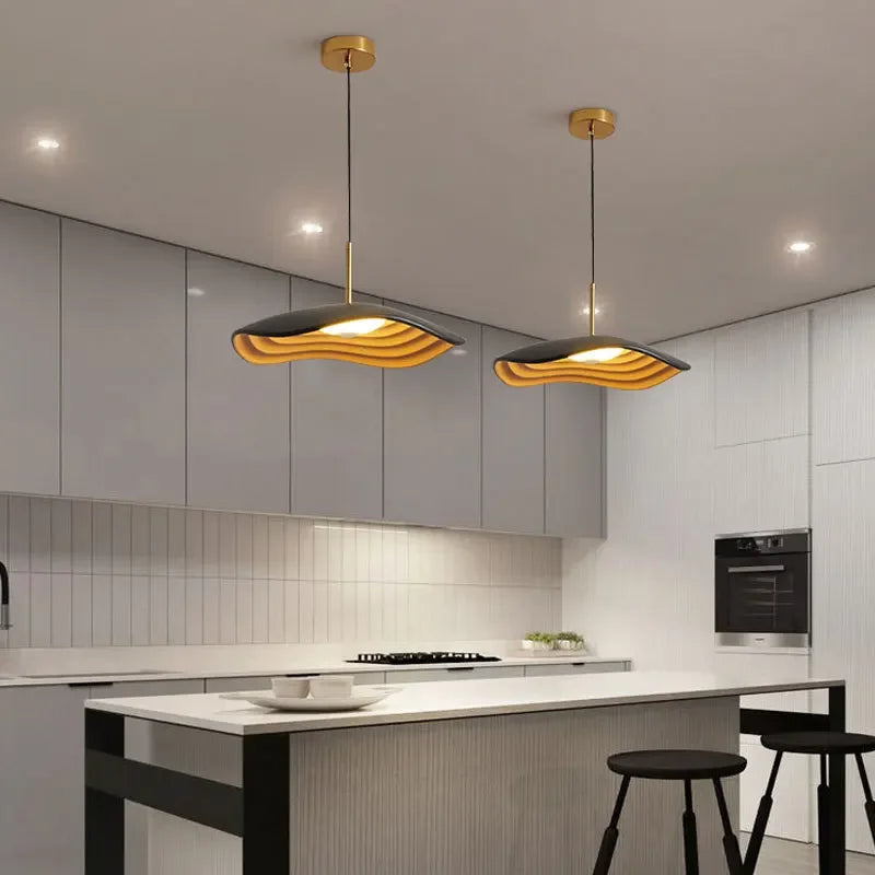 Italy Valentina Suspension Light Resin Pendant Lamp Celing Chandelier Hanging For Dining Room Kitchen Bar Bedroom Indoor - vue 5 sur 14