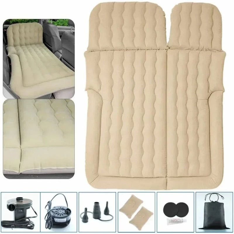 matelas gonflable pour SUV avec coussins et pompe pour camping