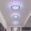plafonnier led moderne en cristal pour éclairage intérieur