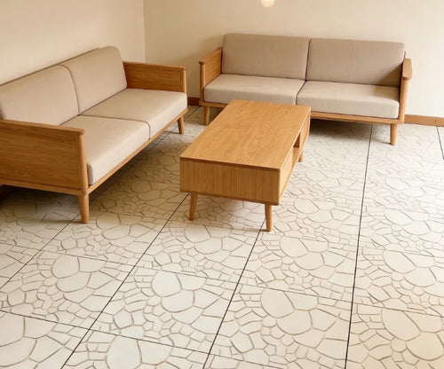 Dalles terrasse emboitables effet pierre 30 cm - vue 2 sur 6