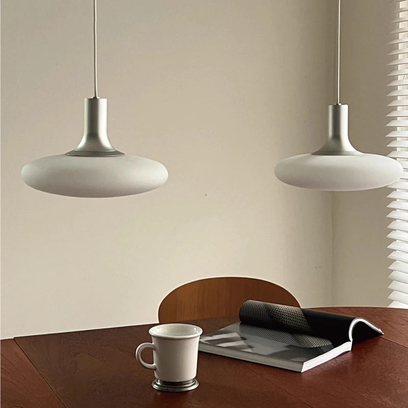 lustre en verre minimaliste pour décoration créative et moderne