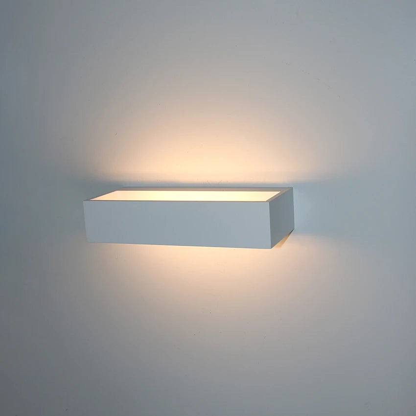 applique murale led en aluminium direction haut et bas bl33 - vue 5 sur 6