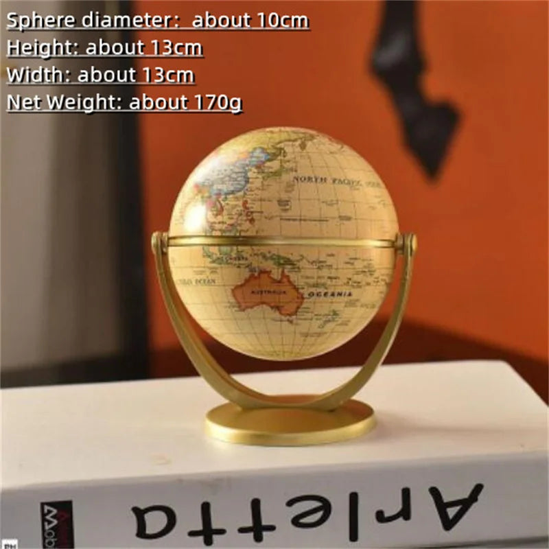 globe terrestre éducatif en anglais avec rotation 720 et 360 degrés - vue 3 sur 7