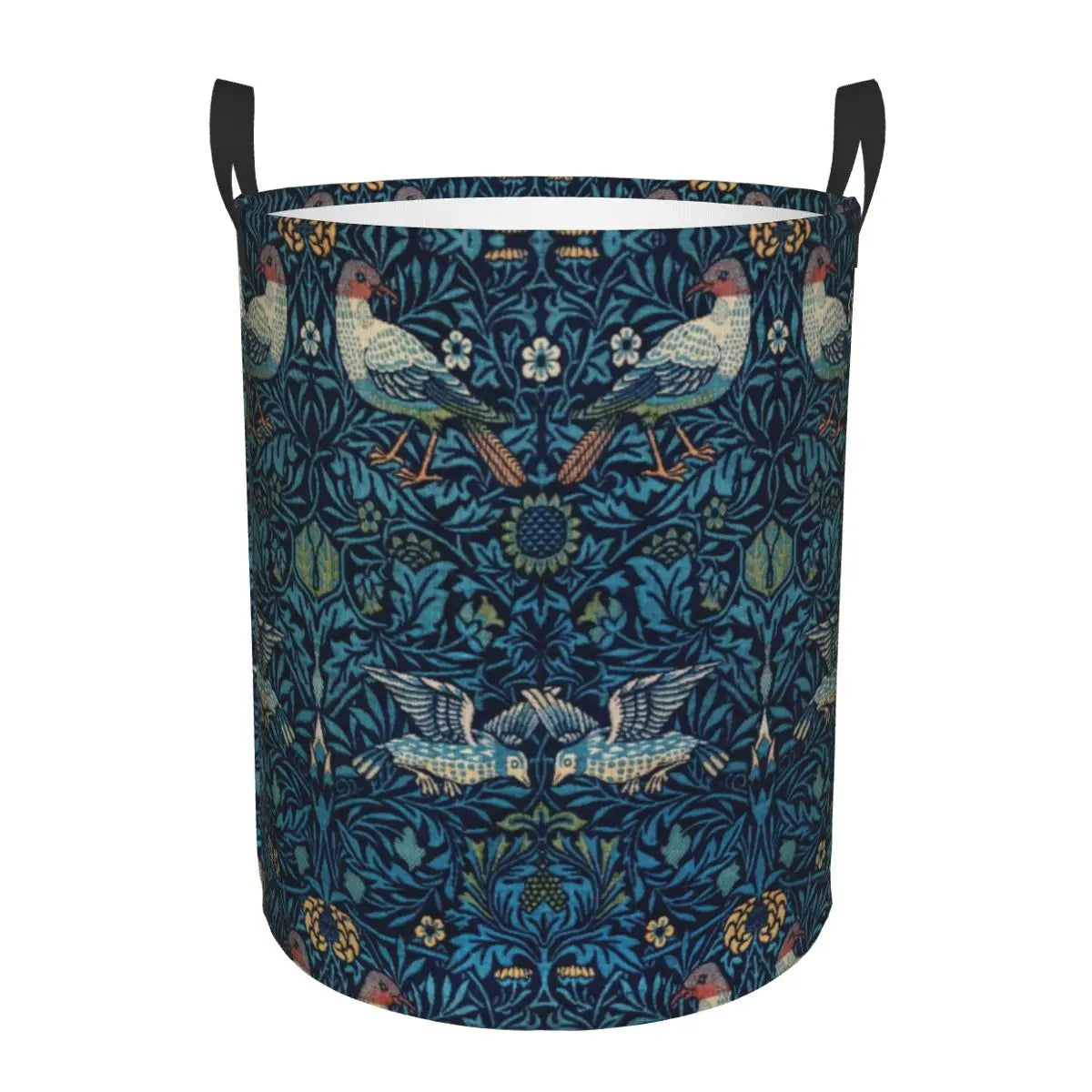 panier à linge pliable floral pour rangement jouets bébé - vue 28 sur 30