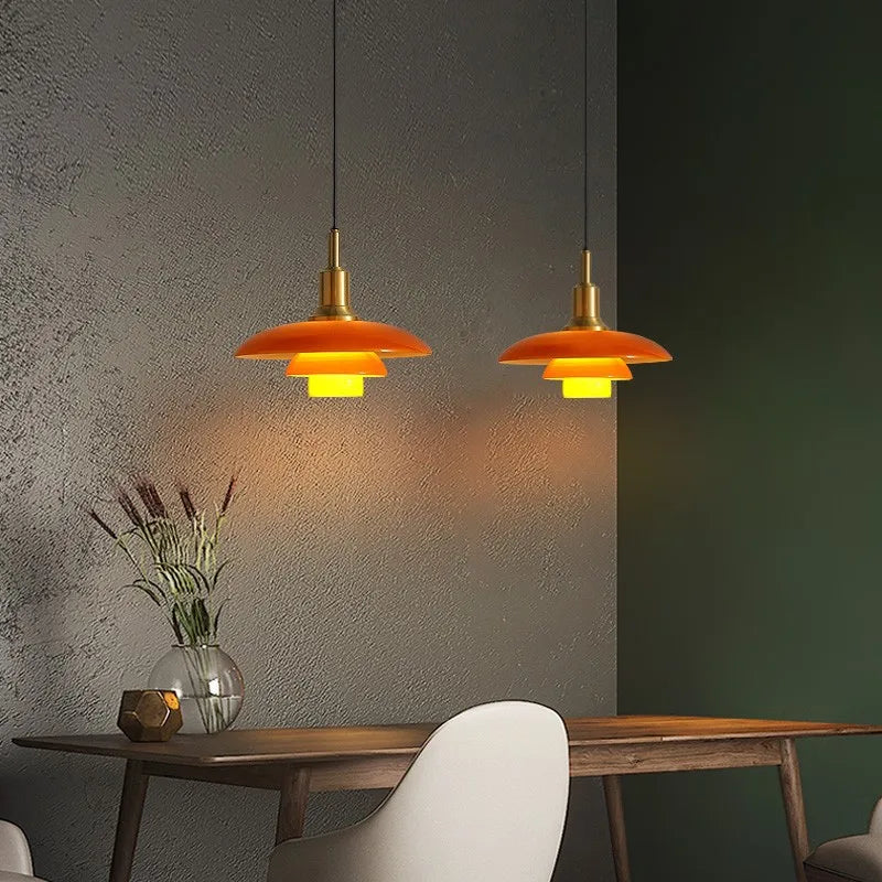 suspension design danoise en verre pour intérieur moderne - vue 7 sur 9