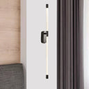 LED-Wandleuchte aus Acryl mit metallischem Dimmer im minimalistischen Design