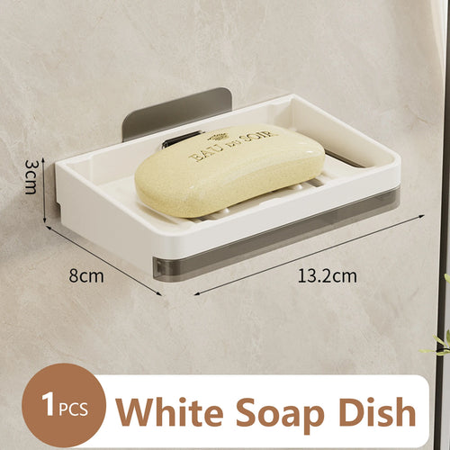 support mural pour porte-savon et accessoires de salle de bain - vue 15 sur 14