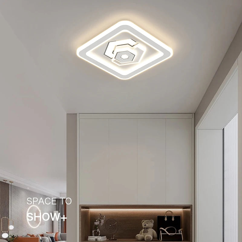 allée nordique led lumières de luxe personnalité créative - vue 4 sur 14