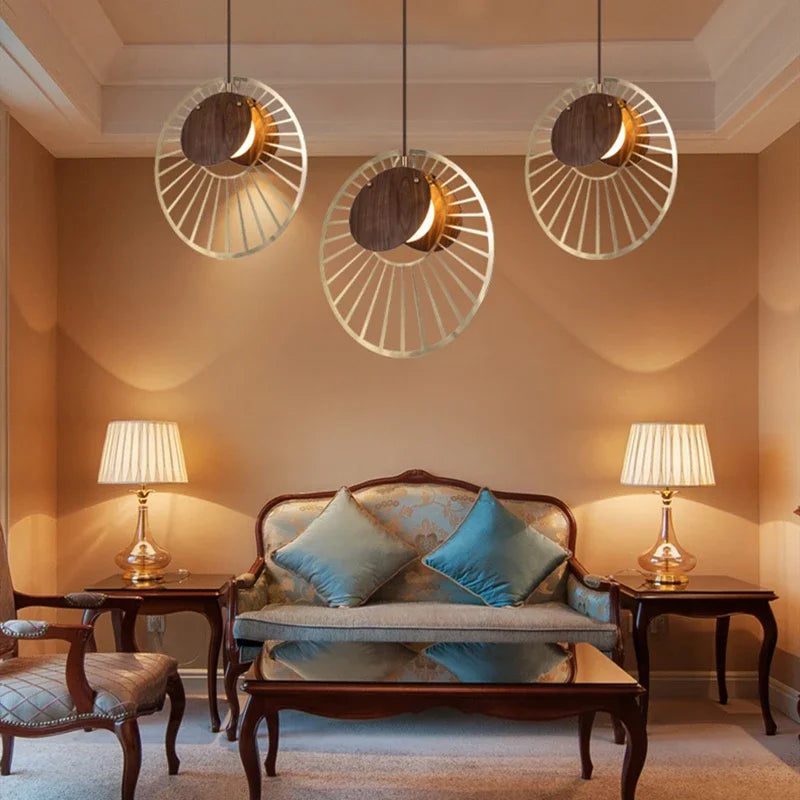 lustre nordique décoratif pour intérieur et café - vue 7 sur 7