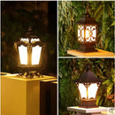 Colonne européenne phares clôture extérieure porte pilier lampe étanche extérieure jardin cour paysage lumière
