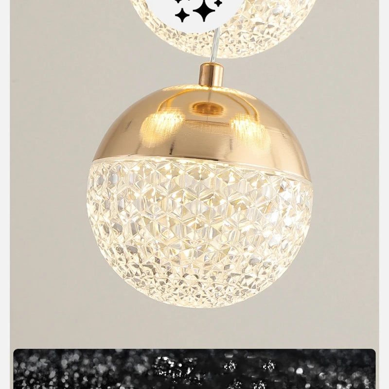 Suspension LED au design moderne Simple - vue 6 sur 10
