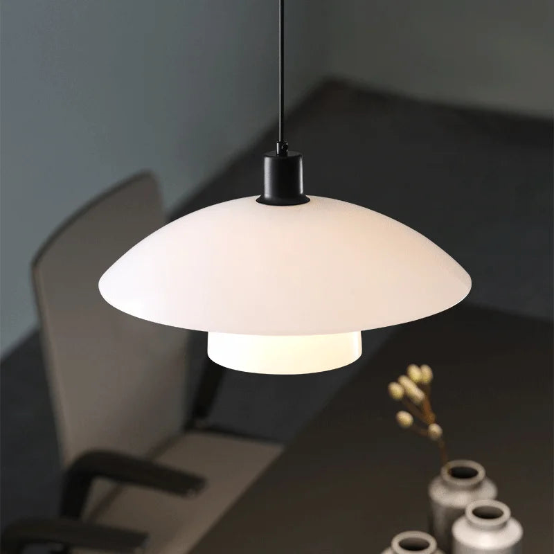 suspension design moderne soucoupe volante luminaire décoratif intérieur - vue 5 sur 8