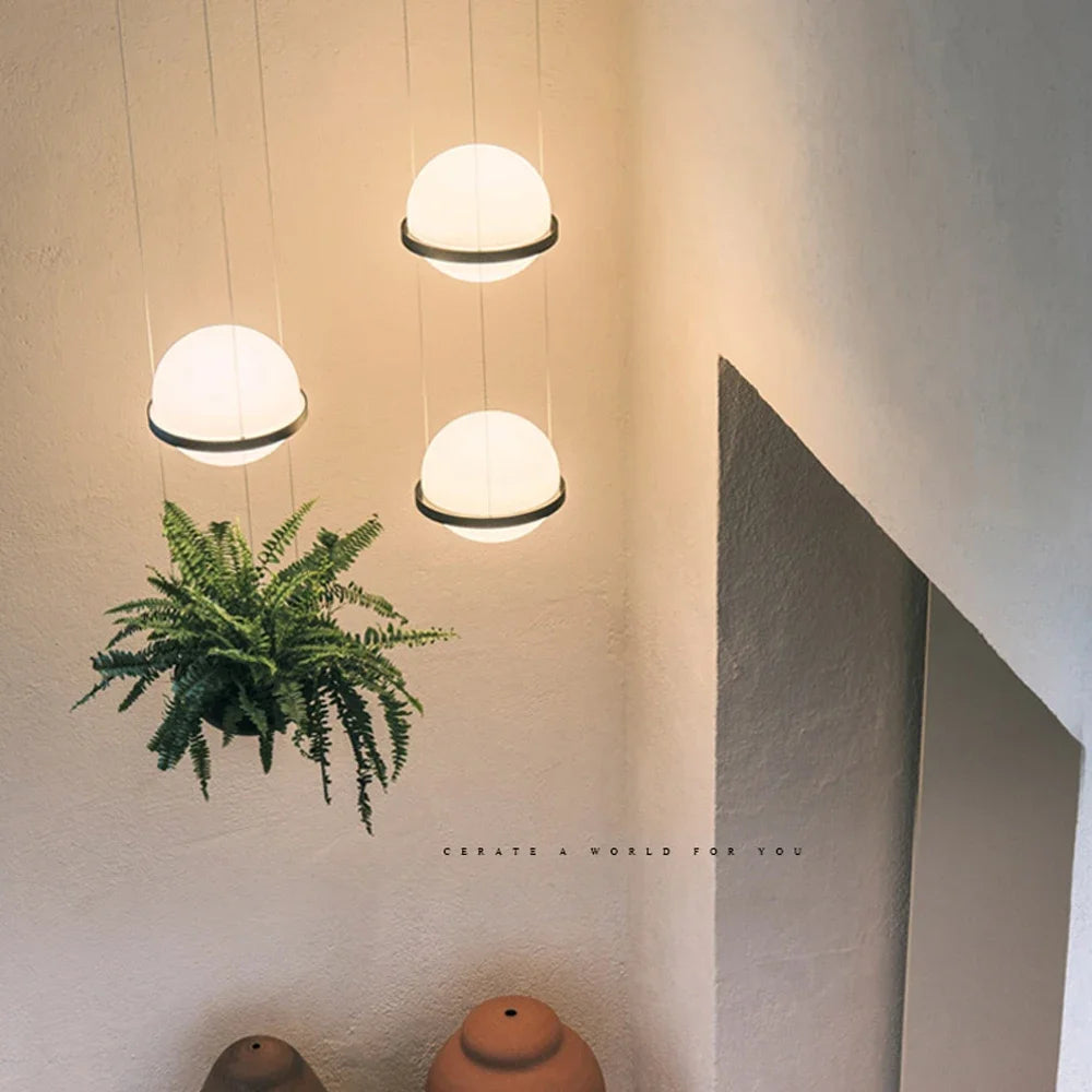 Moderner DIY-LED-Kronleuchter mit Blumentopf für himmlischen Garten - vue 2 sur 18