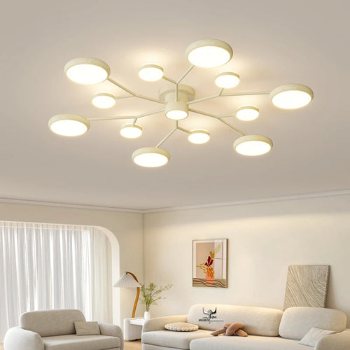 Plafonnier led moderne lumineux pour décoration intérieure suspendu