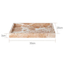 ensemble daccessoires en marbre naturel pour salle de bain