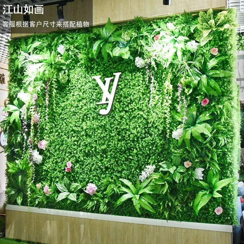 décoration végétale murale verte pour intérieur élégant - vue 15 sur 25