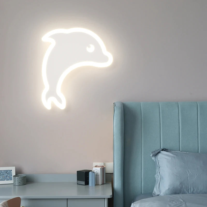 applique murale led nordique pour décoration intérieure élégante - vue 7 sur 12