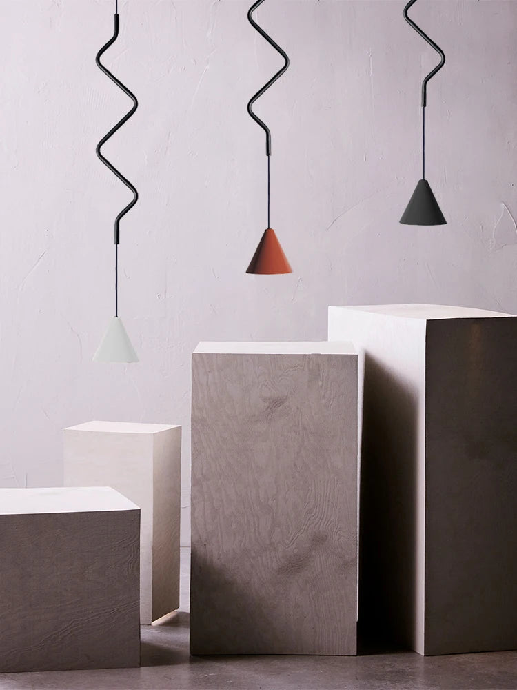 plafonnier design minimaliste pour bar et café - vue 5 sur 9