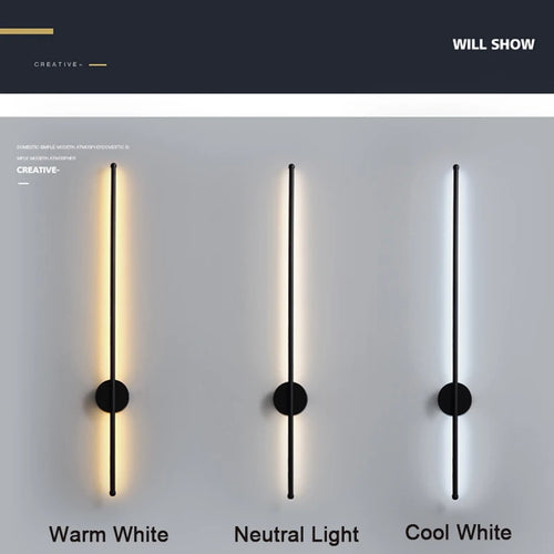 Applique murale LED en or noir - vue 5 sur 10