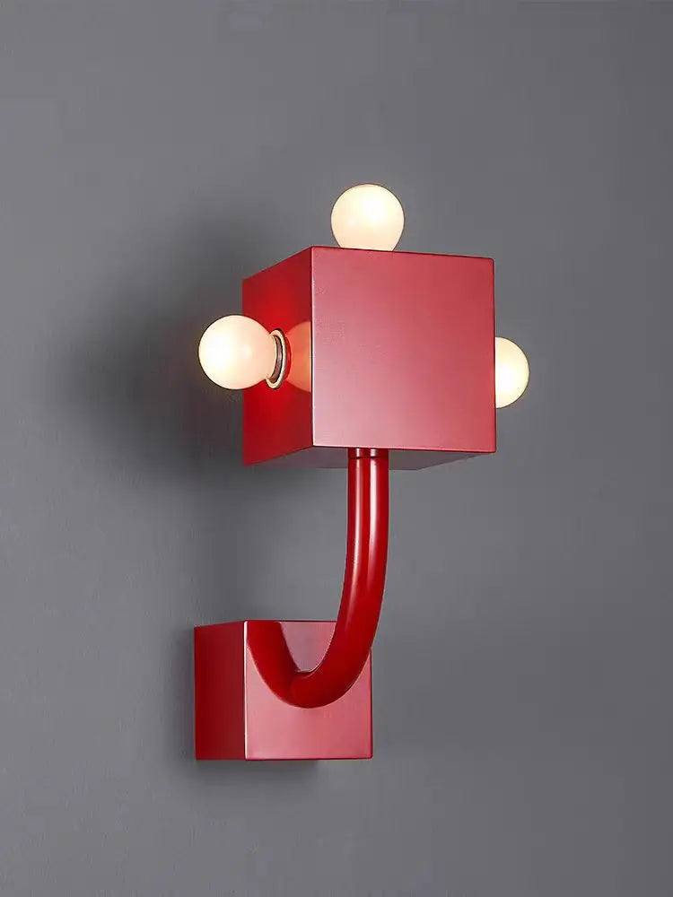 Wandleuchte im Bauhaus-Stil nordisch retro industriell kreativ - vue 2 sur 8