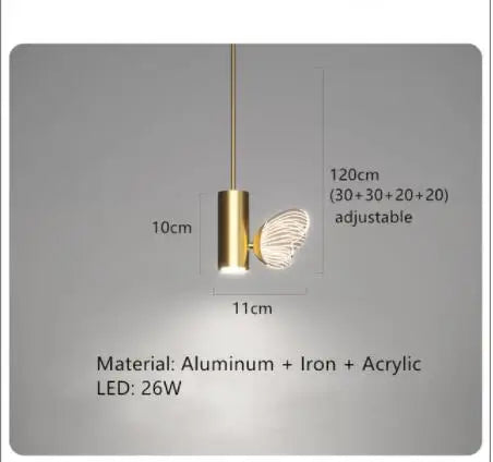 Design-Pendelleuchte aus Acryl für moderne luxuriöse Einrichtung - vue 18 sur 21