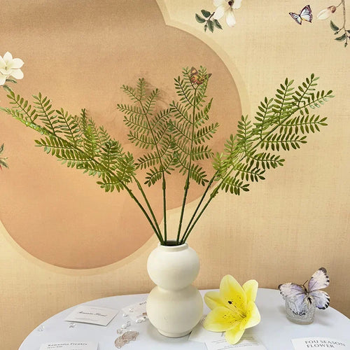 bouquet de feuilles de bambou artificielles pour décoration florale - vue 3 sur 7