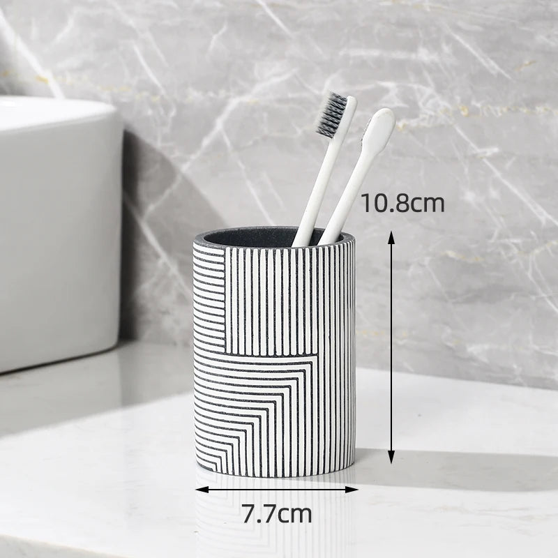 accessoires de salle de bain de luxe européens élégants et légers - vue 15 sur 16
