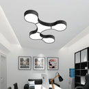 plafonnier Géométrie moderne ADN LED salon décor à la maison éclairage chambre Loft café bar bureau LED lumières
