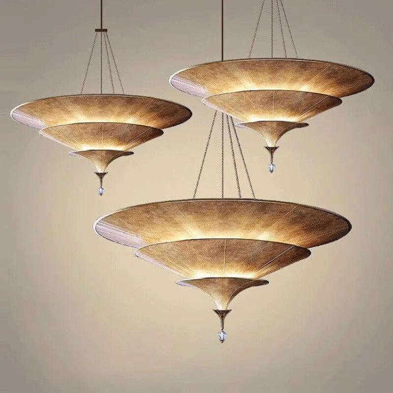 lustre bouddhiste asiatique pour décoration d'intérieur élégant - vue 2 sur 8