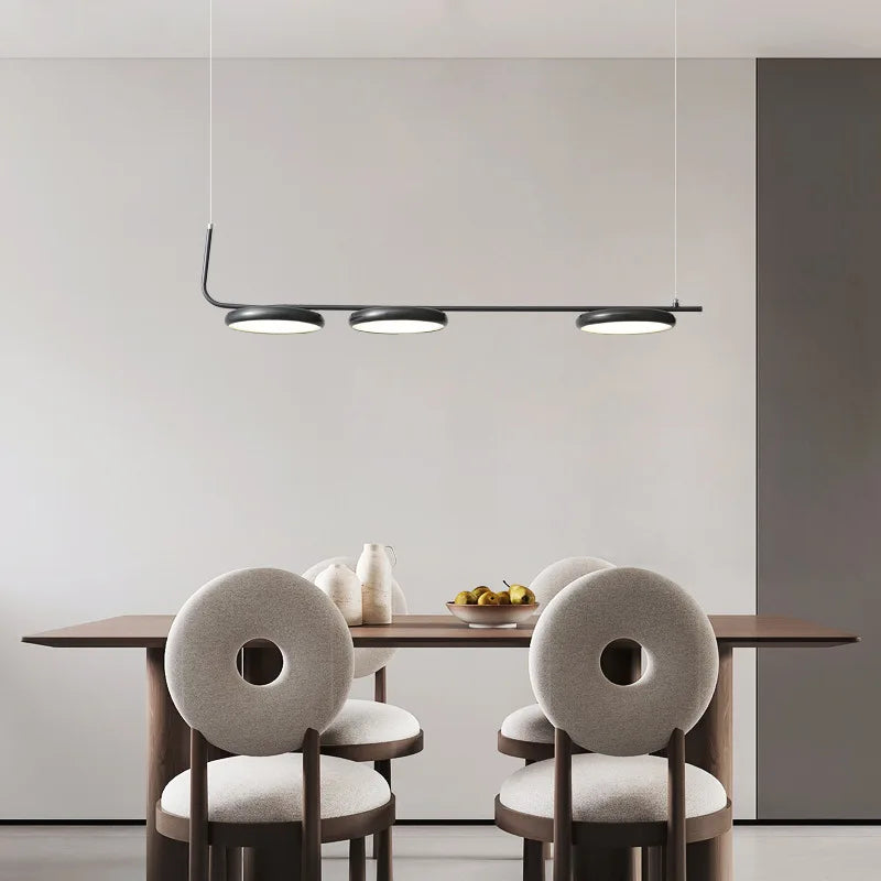 lustre moderne hauteur réglable luminaires suspendus