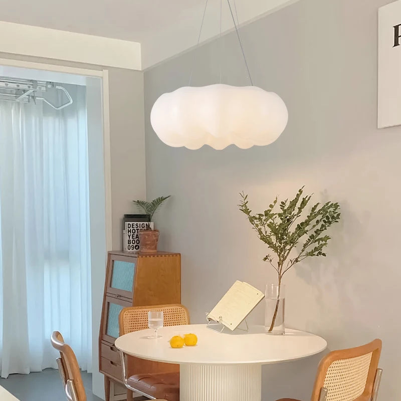 lustre moderne en forme de nuage pour décoration intérieure - vue 3 sur 10
