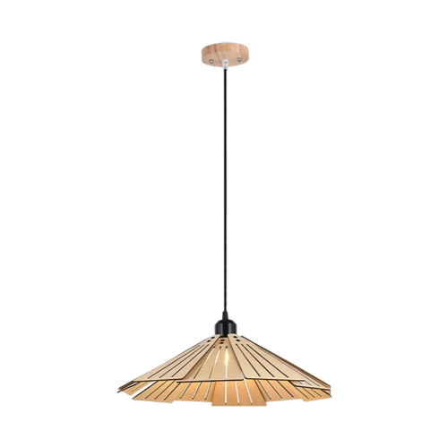 suspension en bois rétractable à bascule luminaire décoratif d'intérieur