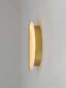 applique murale en cuivre avec lumière led élégante et moderne