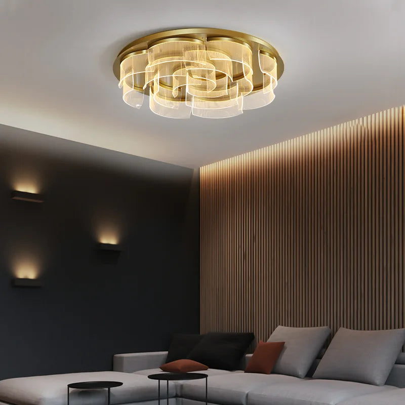 lampes décoratives nordiques acrylique led atmosphère chaude - vue 3 sur 9