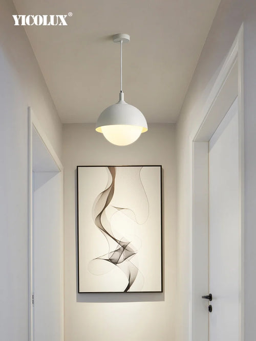 Plafonnier led rond pour allée galerie balcon entrée