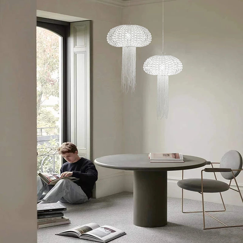 suspension art déco à intensité variable tendance 2023 luminaire élégant - vue 3 sur 9