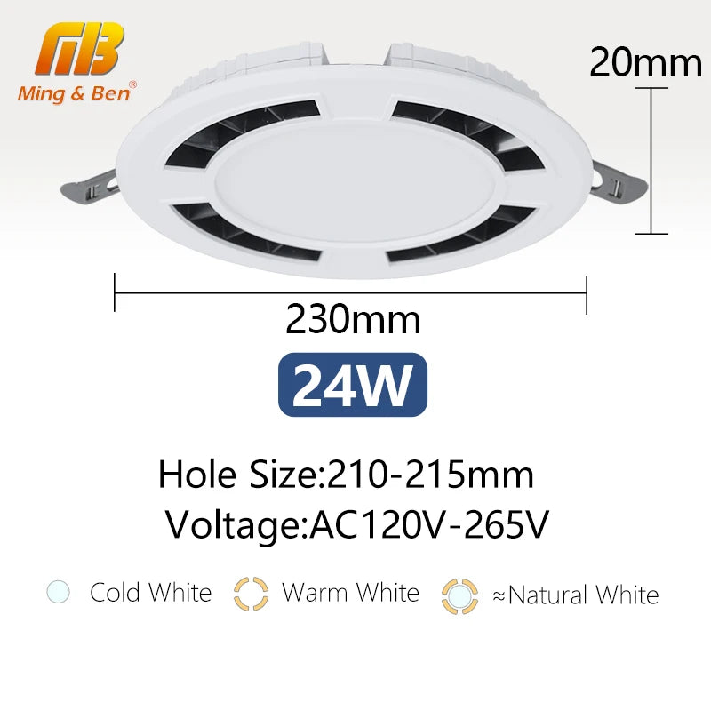 spot led encastrable dimmable pour éclairage intérieur polyvalent - vue 12 sur 14