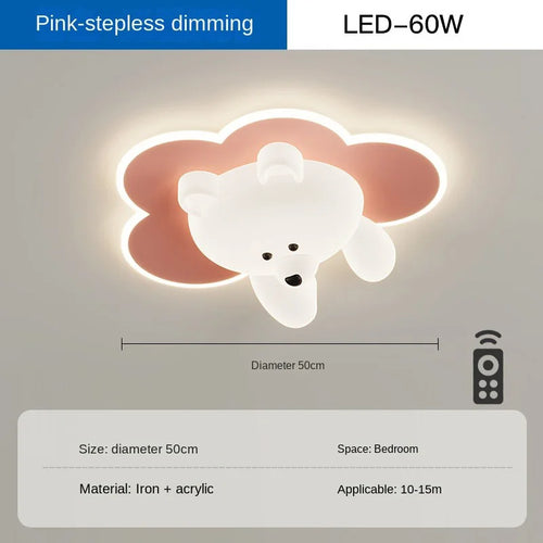 LED-Deckenleuchte Bär für Kinderzimmer - vue 11 sur 12