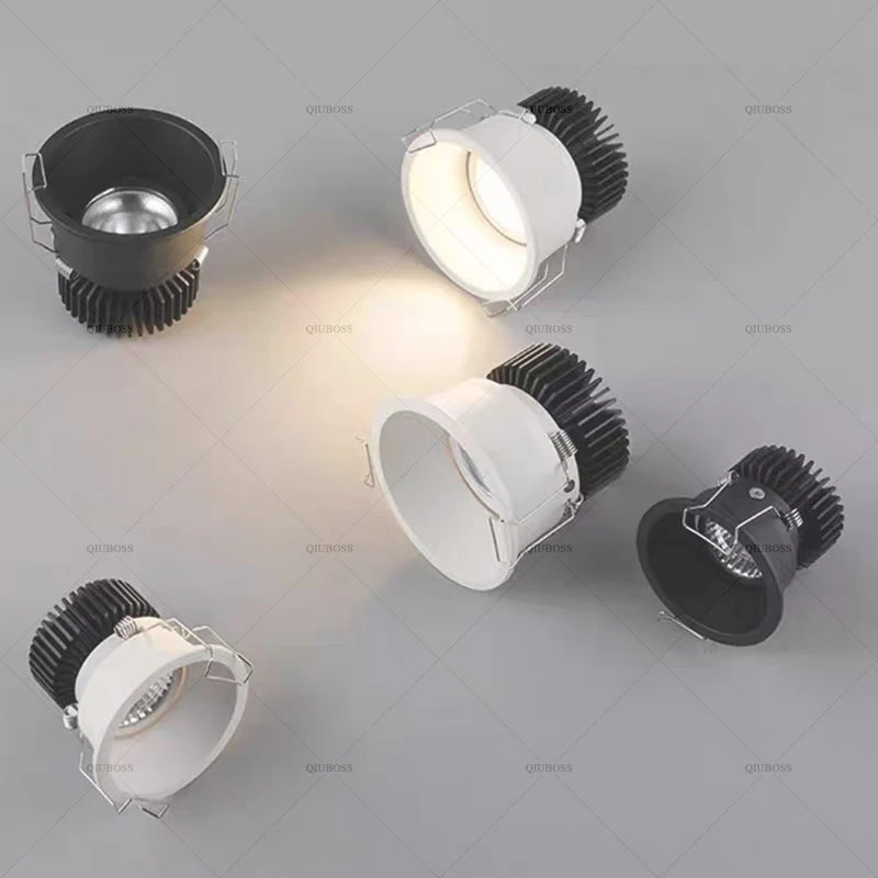 spot lumineux intelligent anti-éblouissement zigbee pour éclairage intérieur
