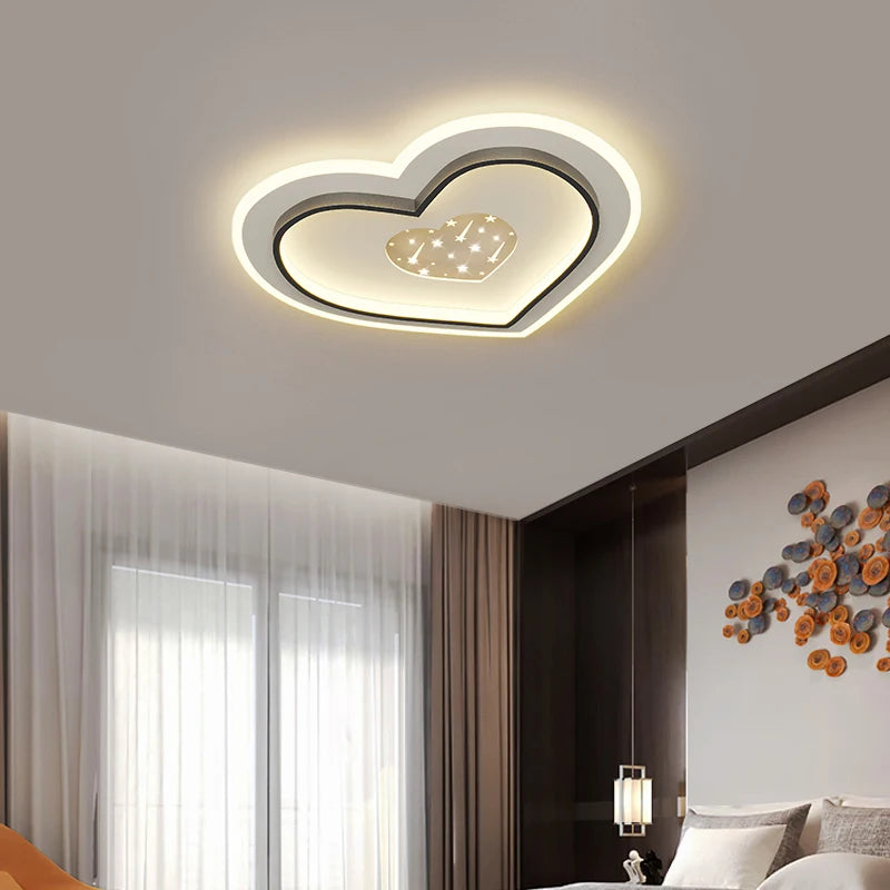 Plafond moderne à LEDs lampe pour chambre cuisine étude éclairage salon luminosité réglable Led plafonnier luminaire - vue 8 sur 16