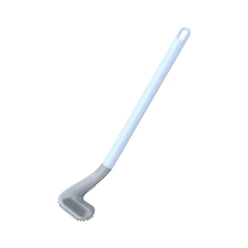 brosses de nettoyage en silicone avec support pour salle de bain