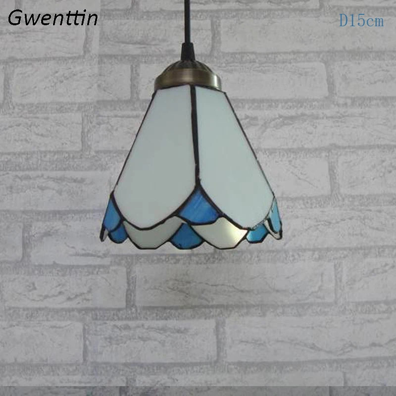 suspension tiffany méditerranéenne pour décoration intérieure élégante