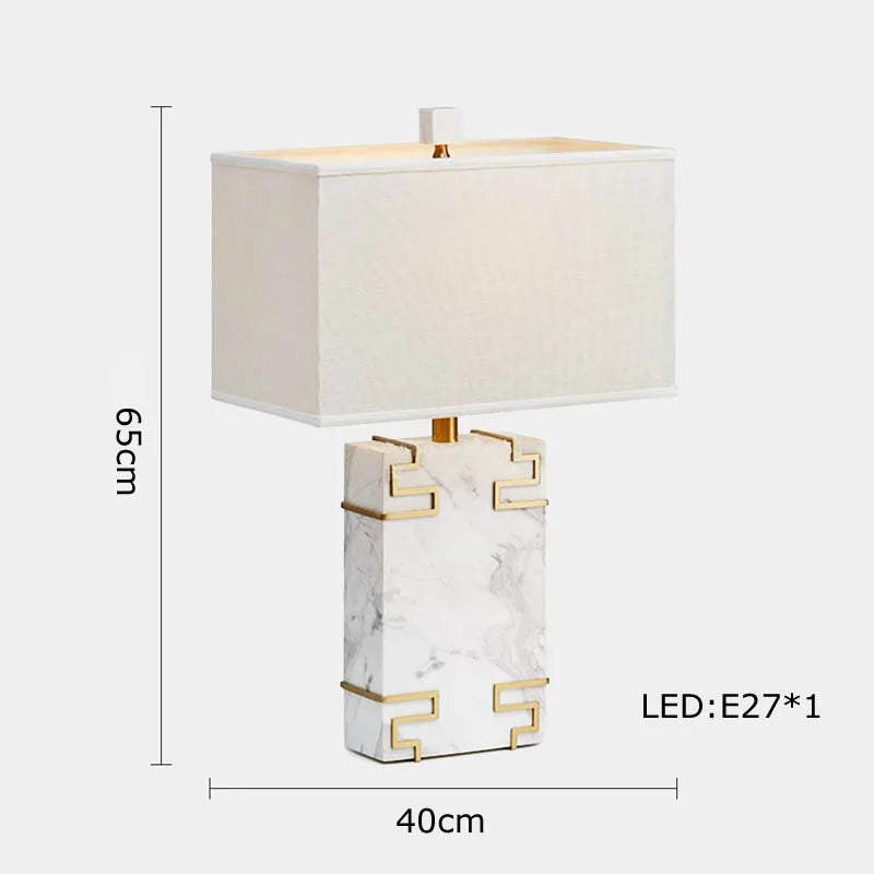 lampe de table rétro en tissu pour décoration intérieure - vue 15 sur 21