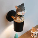 Wandleuchte Katze mit großen Augen für Kinder