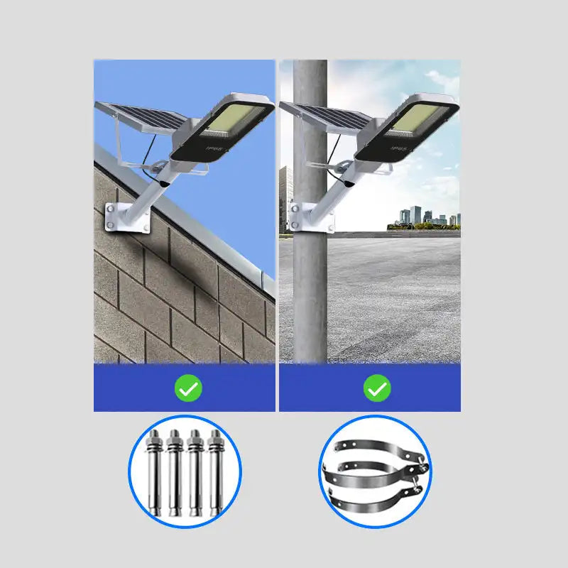 Superheller LED-Solar-Stehleuchte für den Außenbereich, wasserdicht - vue 6 sur 8