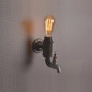 applique murale industrielle vintage en fer pour bar restaurant loft